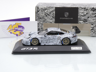 Preview: Spark WAP0202700RGT3 # Porsche 911 (992) GT3 R Baujahr 2022 " Erlkönig Testcar " 1:43