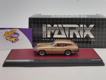Preview: Matrix 41002-141 # Jensen GT Coupe Baujahr 1975-1976 " goldmetallic " 1:43