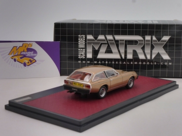 Preview: Matrix 41002-141 # Jensen GT Coupe Baujahr 1975-1976 " goldmetallic " 1:43