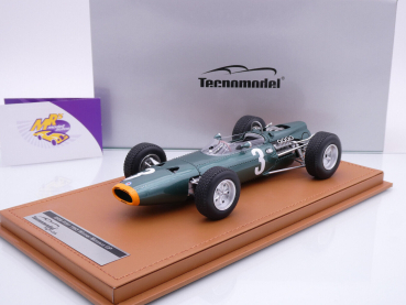 Tecnomodel TM18-177C # BRM P261 Nr.24 Formel 1 Monaco GP 1966 " Jackie Stewart " 1:18