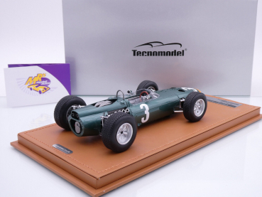 Preview: Tecnomodel TM18-177C # BRM P261 Nr.24 Formel 1 Monaco GP 1966 " Jackie Stewart " 1:18