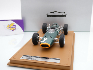 Preview: Tecnomodel TM18-177C # BRM P261 Nr.24 Formel 1 Monaco GP 1966 " Jackie Stewart " 1:18