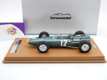 Preview: Tecnomodel TM18-177B # BRM P261 Nr.24 Formel 1 Monaco GP 1966 " Graham Hill " 1:18
