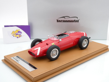 Tecnomodel TM18-299D # Ferrari 156 Dino Nr.7 Formel 2 Solitude GP 1960 " Wolfgang Graf Berghe von Trips " 1:18