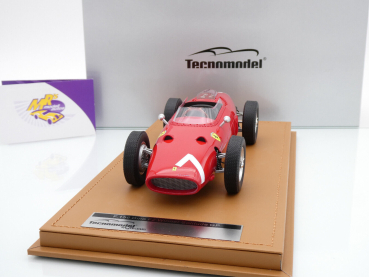 Preview: Tecnomodel TM18-299D # Ferrari 156 Dino Nr.7 Formel 2 Solitude GP 1960 " Wolfgang Graf Berghe von Trips " 1:18
