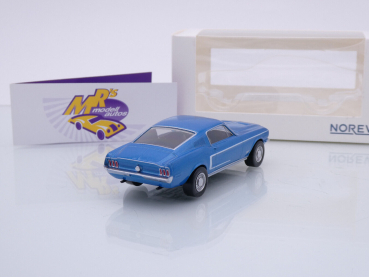 Preview: Norev 270584 # Ford Mustang Fastback Baujahr 1968 " hellblaumetallic " 1:43