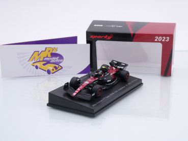 Sparky Y282 # Alfa Romeo C43 F1 #24 9th Australien GP 2023 " Guanyu Zhou " 1:64