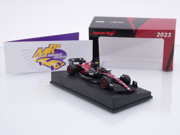 Preview: Sparky Y282 # Alfa Romeo C43 F1 #24 9th Australien GP 2023 " Guanyu Zhou " 1:64