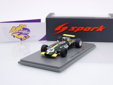 Spark S8311 # Brabham BT26 F1 Nr.18 Belgien GP 1968 " Jack Brabham " 1:43