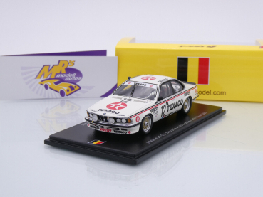 Spark SB661 # BMW 635 Csi #12 24h Spa 1985 " Bavaria Automobiles - Texaco " 1:43