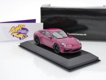Preview: Minichamps 410063002 # Porsche 911 Carrera4 GTS Baujahr 2021 " Sternrubin " 1:43