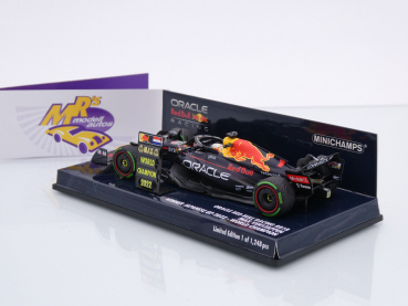 Preview: Minichamps 410221801 # Red Bull RB18 F1 Japan GP 2022 " Max Verstappen - World Champion " 1:43