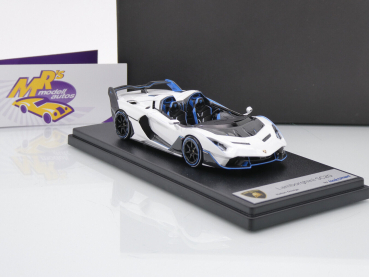 Preview: Look Smart LS518 # Lamborghini SC20 Baujahr 2020 " weiß-blau ( Shiny White ) " 1:43