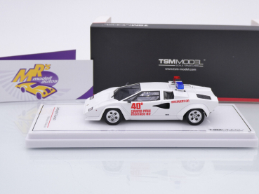 Preview: TSM Models 430702 # Lamborghini Countach 5000S " Safety Car Monaco GP 82 " 1:43