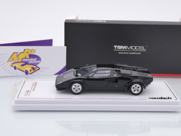 Preview: TSM Models 430703 # Lamborghini Countach 5000S Baujahr 1982 " schwarz " 1:43