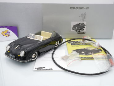 Schuco / Distler WAP02400017 # Porsche ( 356 ) Electromatic 7500 " schwarz "