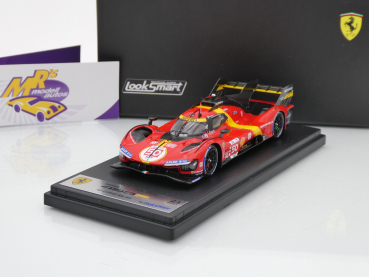Look Smart LSLM161 # Ferrari 499P Nr.50 5th 24h Le Mans 2023 " AF Corse - 5th. " 1:43