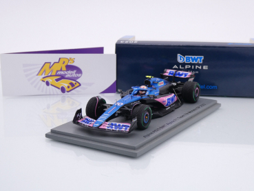 Spark S8565 # Alpine BWT A523 F1 Nr.10 7th Monaco GP 2023 " Pierre Gasly " 1:43