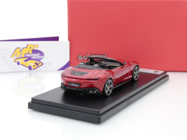 Preview: Look Smart LS549G # Ferrari Roma Spider Baujahr 2019 " Rosso Imola " 1:43