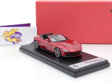 Preview: Look Smart LS549G # Ferrari Roma Spider Baujahr 2019 " Rosso Imola " 1:43