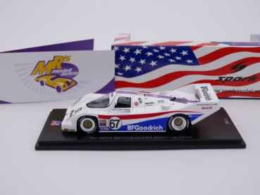 Spark US176 # Porsche 962C No.67 2nd 24h Daytona 1988 " Redman - Wollek " 1:43
