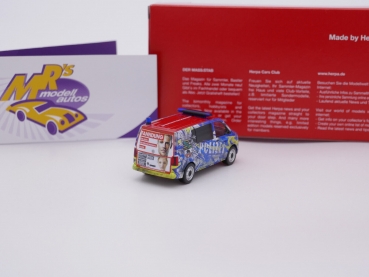 Preview: Herpa 096348 # Volkswagen T6 Bus " Polizei Sachsen-Anhalt Infomobil " 1:87 NEU