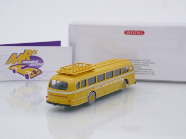 Preview: Wiking 0700 02 # Mercedes O 6600 H Autobus Pullman Baujahr 1951-54 " Kraftpost " 1:87