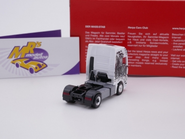 Preview: Herpa 314923 # MAN TGX XXL Zugmaschine " Leonidas König von Sparta Bayern " 1:87