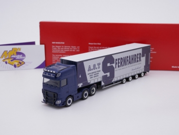 Herpa 314381 # DAF XF SSC Meusburger-Sattelzug " A.S.T / Fernfahrer " 1:87 NEU