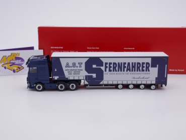 Preview: Herpa 314381 # DAF XF SSC Meusburger-Sattelzug " A.S.T / Fernfahrer " 1:87 NEU