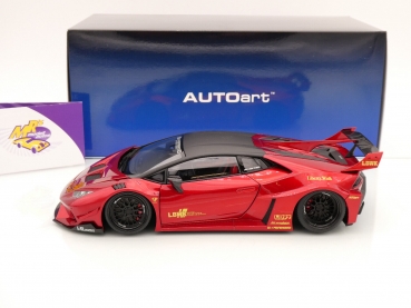 Preview: AUTOart 79126 # LB Walk LB Silhouette Lamborghini Huracan GT Baujahr 2019 " Hyper Red Metallic " 1:18