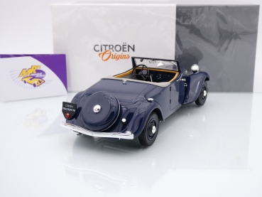 Preview: Norev AMC0191104 # Citroen Traction Cabriolet Baujahr 1939 " dunkelblau " 1:18