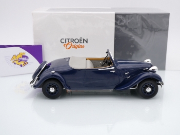 Preview: Norev AMC0191104 # Citroen Traction Cabriolet Baujahr 1939 " dunkelblau " 1:18