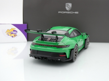 Preview: NOREV WAP0212820RGT # Porsche 911 (992) GT3 RS Baujahr 2022 " Signalgrün " 1:18