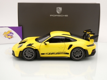 Preview: NOREV WAP0212810RGT # Porsche 911 (992) GT3 RS Baujahr 2022 " Speedgelb " 1:18