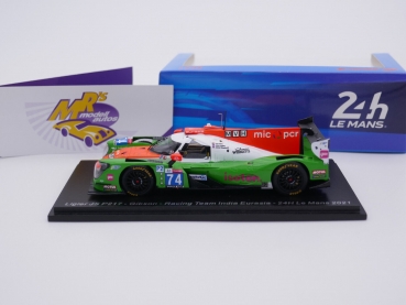 Preview: Spark S8257 # Ligier JSP217 No.74 24h Le Mans 2021 Team India / Gibson 1:43 NEU