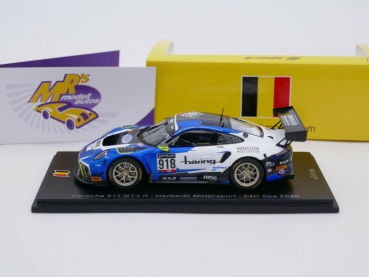 Preview: Spark SB404 # Porsche 911 GT3 R Nr.918 24h. Spa 2020 Herberth Motorsport 1:43