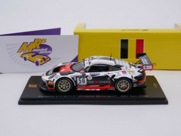 Preview: Spark SB406 # Porsche 911 GT3 R Nr.56 24h. Spa 2020 " Dinamic Motorsport " 1:43