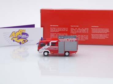 Preview: Herpa 097451 # Mercedes-Benz Atego '96 LF 8/6 " Feuerwehr Fraport - 112 " 1:87
