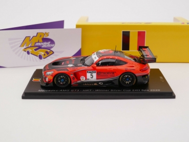 Preview: Spark SB383 # Mercedes-AMG GT3 No.5 Winner Silver Cup 24h. Spa 2020 " HRT " 1:43