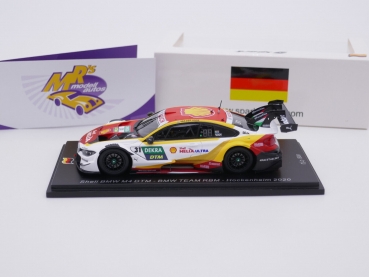 Preview: Spark SG666 # BMW M4 No.31 DTM Hockenheim 2020 " Sheldon van der Linde " BMW Team RBM 1:43