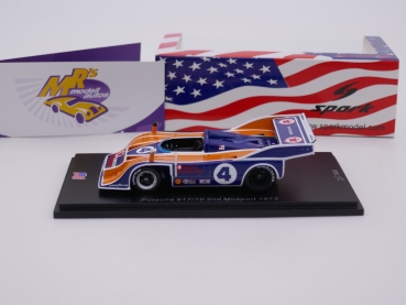 Preview: Spark US163 # Porsche 917/10 No.4 2nd Mosport 1973 " Hans Wiedmer " 1:43 NEUHEIT