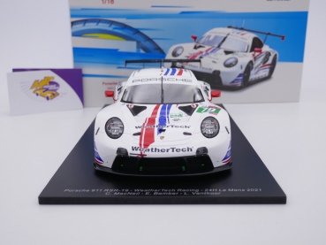 Preview: Spark 18S700 # Porsche 911 RSR-19 No.79 24h. LeMans 2021 " WeatherTech Racing " 1:18