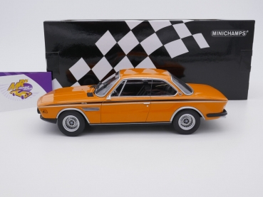 Minichamps 155028131 # BMW 3.0 CSL Coupe Baujahr 1971 " orange " 1:18