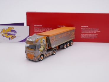 Herpa 313827 # DAF XF SSC Stöffellinersattelzug " Joker Trucks / Wiese "  1:87