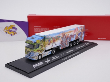 Herpa 122160 # Scania CS 20 HD Kühlkoffer-Sattelzug " Die Wikinger 7.1 " 1:87