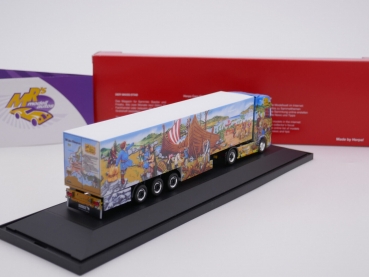 Preview: Herpa 122160 # Scania CS 20 HD Kühlkoffer-Sattelzug " Die Wikinger 7.1 " 1:87
