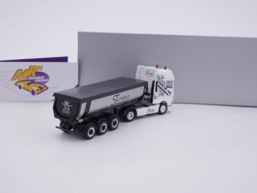 Preview: Herpa 949811 # DAF XF SSC Thermomulden-SZ Spedition Franz / Trucker Babe 1:87