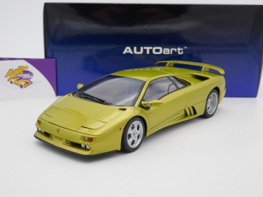AUTOart 79157 # Lamborghini Diablo SE30 Baujahr 1993 " gelbmetallic " 1:18