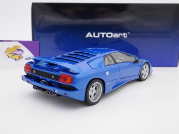 Preview: AUTOart 79156 # Lamborghini Diablo SE30 Baujahr 1993 " blaumetallic " 1:18